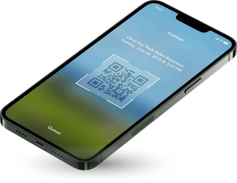 Scan tickets on your smartphone