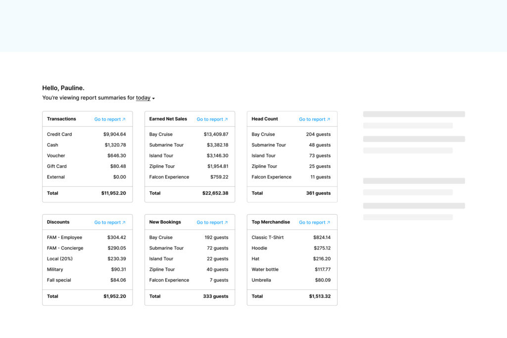 operation financial tracking